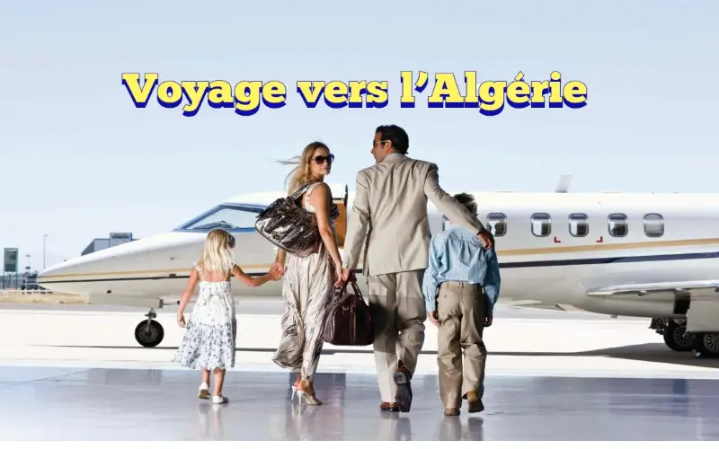 Voyage France vers l'Algérie